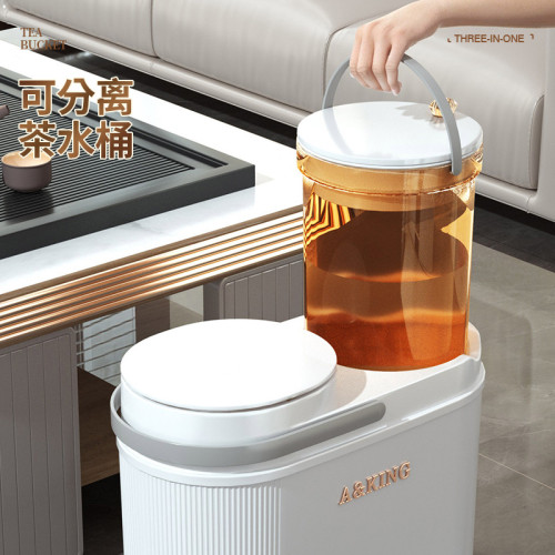 家用乾溼分離垃圾桶茶渣過濾垃圾桶家用辦公室茶水桶廢水桶