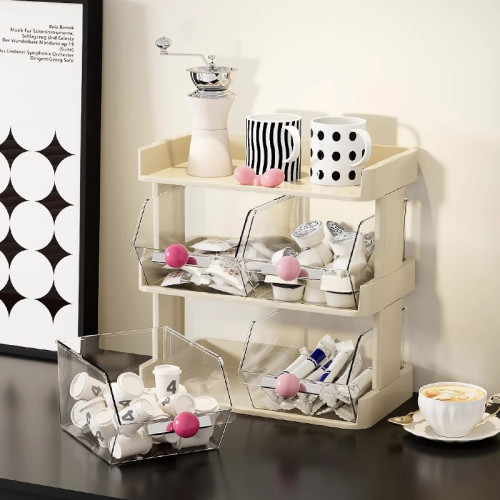 茶包收納盒辦公桌膠囊咖啡多巴胺收納架桌面置物架茶葉零食茶水間 茶包收納盒辦公桌膠囊咖啡多巴胺收納架桌面置物架茶葉零食茶水間