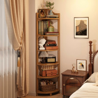 【免運】轉角櫃三角形牆角櫃室內架子置物架客廳落地儲物櫃現代簡約收納架