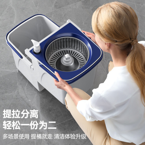 萬奔好神拖家用旋轉拖把拆分桶折曡桶分離桶木地板拖把
