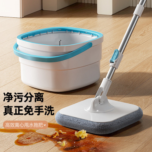 新款淨汙分離免手洗拖把桶懶人拖地神器家用旋轉拖把汙水分離拖把