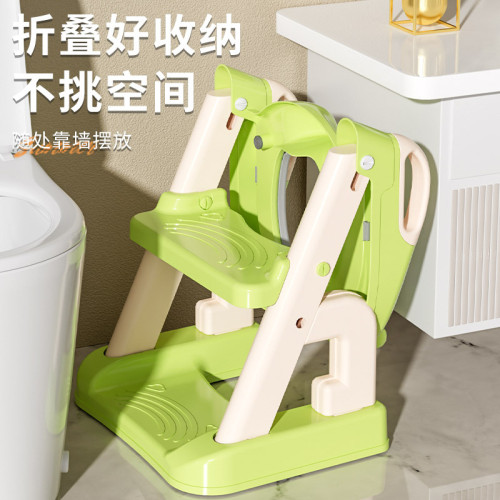 兒童馬桶坐便器樓梯式男孩女孩寶寶階梯折曡架墊蓋坐便圈小孩家用