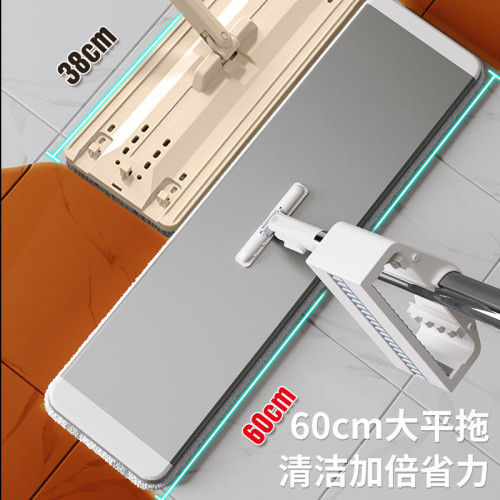 新款鋁合金拖把家用一拖淨免手洗平板拖布大號懶人出租屋拖地專用