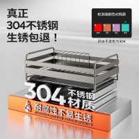 304不鏽鋼台面碗架廚房置物架放碗家用碗盤子碗筷碗碟收納瀝水架