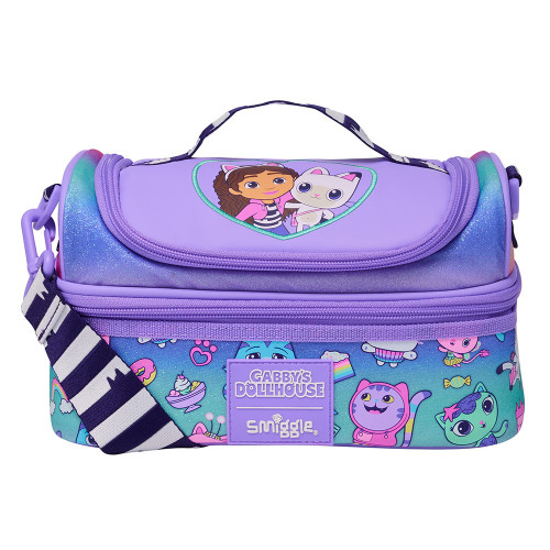 澳洲smiggle餐包雙層手提包飯盒小學生兒童防水保溫袋 lunch bag