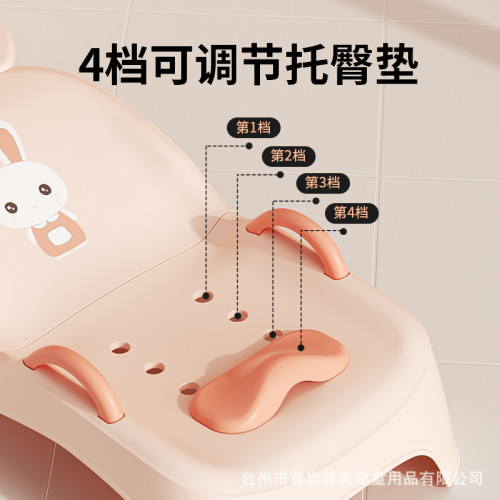 兒童洗頭躺椅可折曡洗頭神器寶寶家用洗頭床女童小孩嬰兒洗頭髮凳