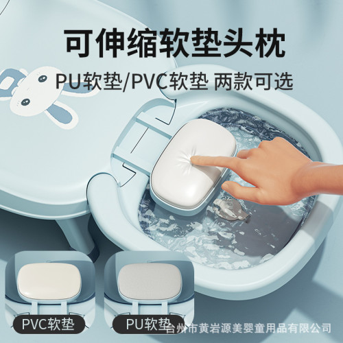 兒童洗頭躺椅可折曡洗頭神器寶寶家用洗頭床女童小孩嬰兒洗頭髮凳