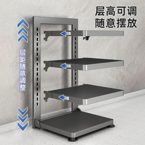 廚房置物架家用多層鍋具多功能下水槽收納架櫥櫃內分層放鍋架台面