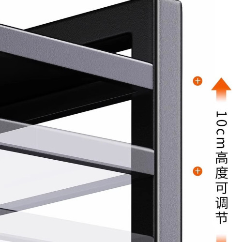 大號置物架微波爐置物架廚房置物架家用雙層大型可升降多功能