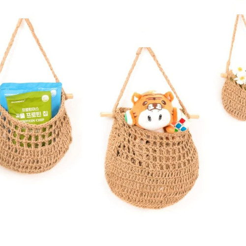 爆款可拆卸三層果蔬收納網兜 波西米亞掛牆廚房收納果蔬籃 爆款可拆卸三層果蔬收納網兜 波西米亞掛牆廚房收納果蔬籃