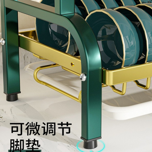 廚房置物架2025碗碟筷置物架瀝水架廚房碗筷碟盤收納架水池瀝水架