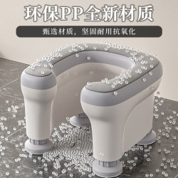 家用孕婦坐便椅老年人厠所坐便凳老人移動馬桶可攜式輔助蹲坑神器