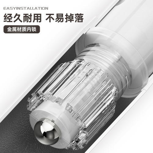 伸縮免打孔晾衣桿強力承重窗簾桿浴簾桿衣櫃掛衣撐桿