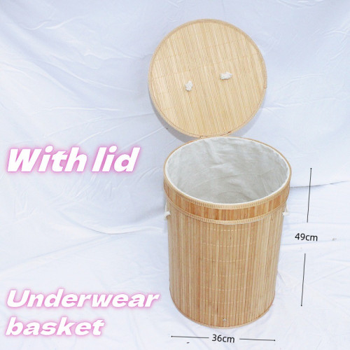 母嬰衣服筐竹子折曡月子禮品天然楠竹高壓蒸煮乾爽透氣
