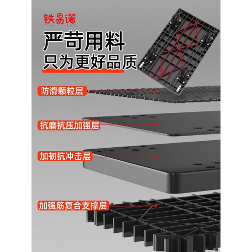 B4圍欄手推車擺地攤小推車拉貨揀貨平板車帶護欄搬運車擺攤車