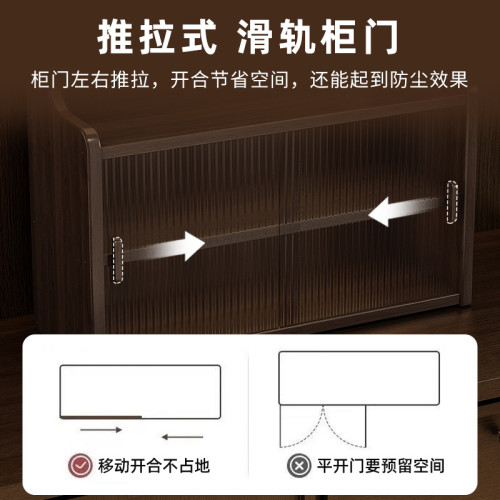 桌面置物架餐桌上吧台收納廚房台面多層博古架茶杯茶具防塵水杯架