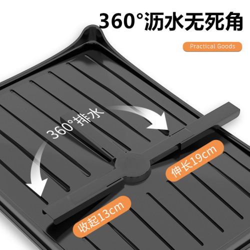 爆款廚房碗架水槽碗碟架收納架碗盤瀝水架刀具收納碗筷台面置物架