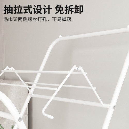 可折曡晾曬架落地家用陽台晾衣架嬰兒晾曬架室內外X型掛衣架