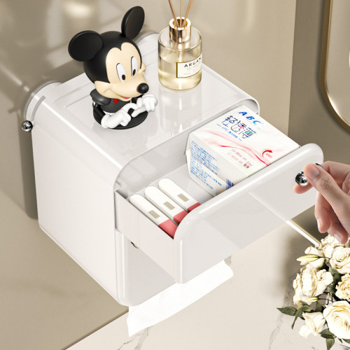 衛生間厠紙盒吸盤香薰壁掛免打孔防水收納盒厠所雙層抽紙卷紙巾盒 衛生間厠紙盒吸盤香薰壁掛免打孔防水收納盒厠所雙層抽紙卷紙巾盒