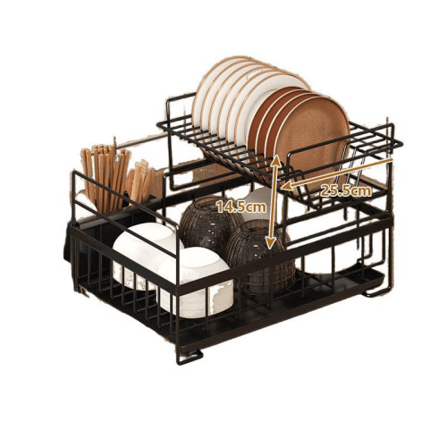 碗筷收納盒廚房放碗瀝水架碗盤汲水置物架盤子碗碟置碗架家用櫃內 碗筷收納盒廚房放碗瀝水架碗盤汲水置物架盤子碗碟置碗架家用櫃內