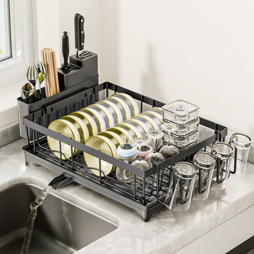 碗架瀝水架碗架盤架收納廚房置物架多功能碗碟架家用放碗筷櫃碗盤 碗架瀝水架碗架盤架收納廚房置物架多功能碗碟架家用放碗筷櫃碗盤