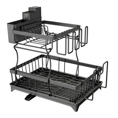 碗架瀝水架碗架盤架收納廚房置物架多功能碗碟架家用放碗筷櫃碗盤 碗架瀝水架碗架盤架收納廚房置物架多功能碗碟架家用放碗筷櫃碗盤