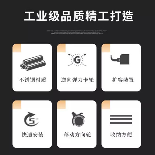 移動拖把架戶外收納掛架不鏽鋼衛生間教室班級瀝水商用落地置物架
