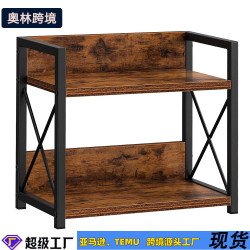 鐵木TEMU置物架廚房櫃桌上型整理架調味品收納架化妝浴室儲物架