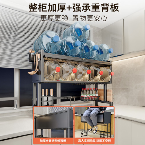 廚房水槽置物架家用碗碟收納洗碗槽水池防塵碗架多功能瀝水架