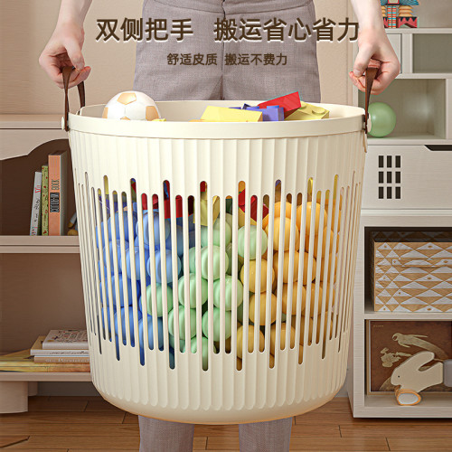 兒童玩具收納箱大容量寶寶積木公仔收納筐家用毛絨玩偶娃娃收納桶