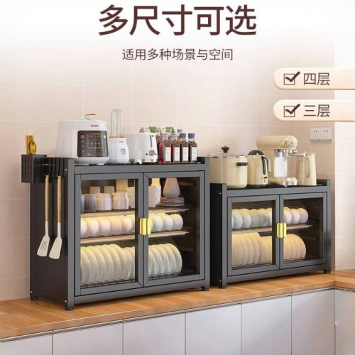廚房置物架碗碟碗盤瀝水架收納架放碗架家用多功能碗櫃碗筷收納盒