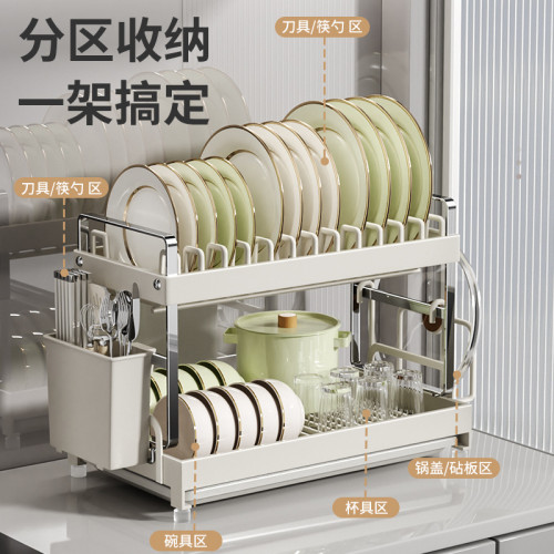 廚房置物架水碗架碗筷碟架籃家用台面碗碟瀝水架收納架瀝水盤