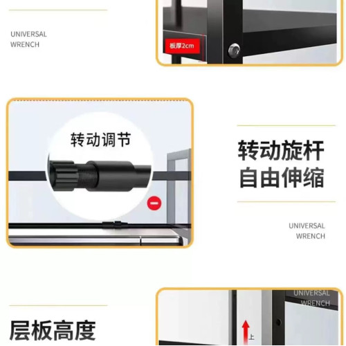 貨車車用冰箱支架臥鋪可伸縮置物架通用款卡貨車收納整理架電器架