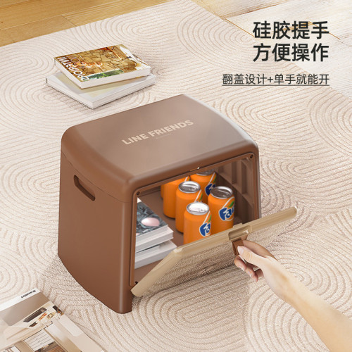 正版布朗熊家用組合收納凳多用途櫃子梯玄關換鞋儲物箱曡加省空間