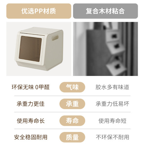 衣服收納櫃儲物櫃藤編紋翻蓋箱整理箱家庭衣物神器兒童玩具櫃