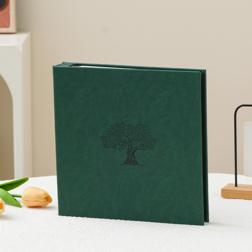 皮革自粘覆膜內頁相薄影樓diy相冊大容量新品