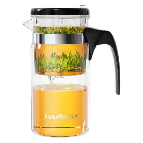 金灶 TP-200大容量飄逸杯耐熱玻璃茶具茶壺過濾泡茶壺沖茶器家用