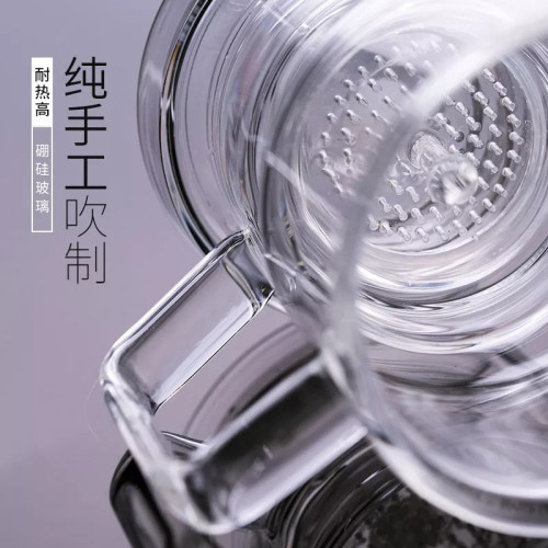 兌尊玻璃功夫茶具套裝家用辦公全自動過濾沖茶壺茶懶人泡茶器禮盒