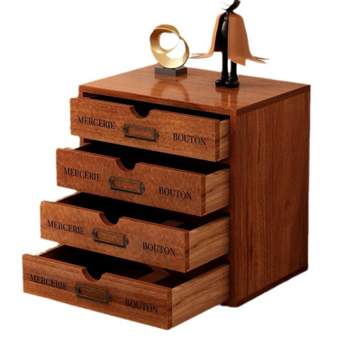 木質電腦增高架辦公桌面收納整理櫃木盒zakka抽屜式化妝品收納盒 木質電腦增高架辦公桌面收納整理櫃木盒zakka抽屜式化妝品收納盒