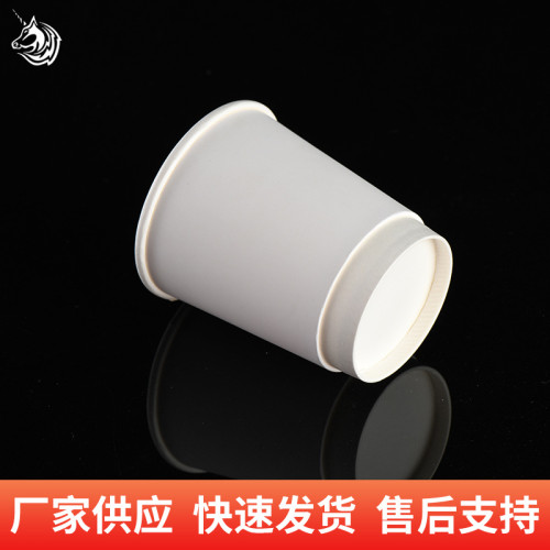 外賣紙杯咖啡熱飲杯雙層中空杯加厚防燙隔熱小批量印刷豆漿杯