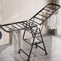 折曡晾衣架陽台家用落地臥室曬衣架室內掛衣桿涼曬架子曬被子神器