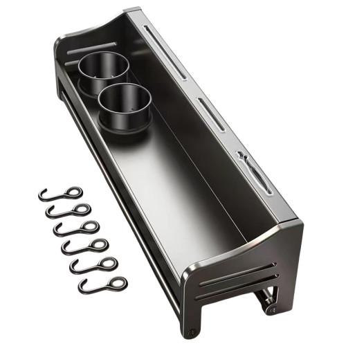 廚房置物架免打孔多功能家用壁掛式調味料筷子刀架用品大全收納架