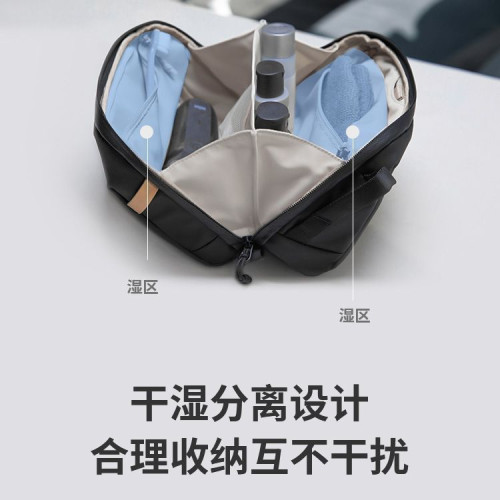 25新款手提洗漱包乾溼分離出差旅行收納包戶外運動防水大容量可攜式