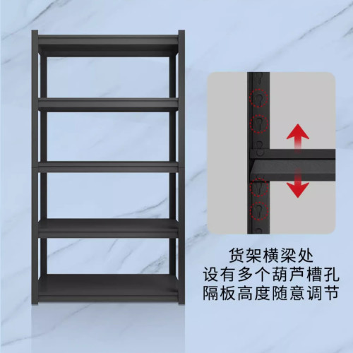 家用貨架置物架多層落地倉庫陽台儲藏室襍物間商用超市鋼製收納架