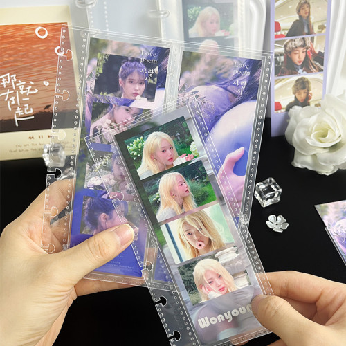 RINGNOTE人生四格相冊明星照片追星女孩小卡拍立得卡膜卡頁卡冊