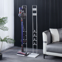 立式吸塵器收納架落地收納用具置物架免打孔吸塵器用支架