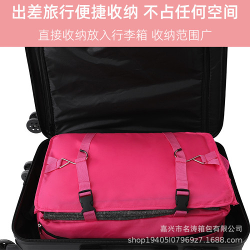 掛袋可攜式收納袋壁掛省空間旅行掛袋掛壁式壁掛式旅行折曡衣櫃