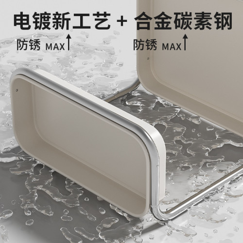 奶油風廚房調料置物架台面轉角旋轉雙層調味料調味品收納調料架