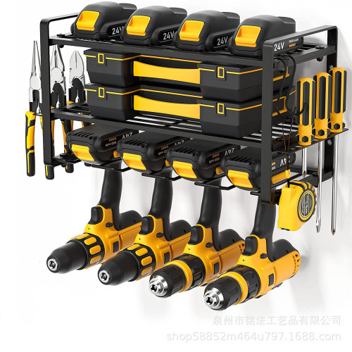 電動工具收納架壁掛式五金工具架電鑽工具置物架