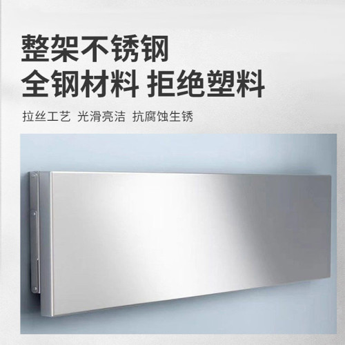 可折曡加厚不鏽鋼壁掛置物架廚房簡易牆上桌面架子一層打孔式桌子